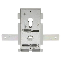 Hörmann Schloss Für Profil Halbzylinder, Ohne Anschraubbrücke -Garagentor Serie 1019100 hoermann schloss fuer profil halbzylinder ohne anschraubbruecke rueckseite