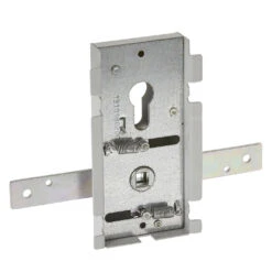 Hörmann Schloss Für Profil Halbzylinder, Ohne Anschraubbrücke -Garagentor Serie 1019100 hoermann schloss ohne anschraubbruecke rueckseite