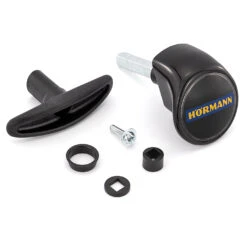 Garagentor Serie -Garagentor Serie 3024989 hoermann torgriffgarnitur schwarz stiftlaenge 735 mm ts 075 15 3 lieferumfang