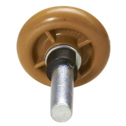 Hörmann Laufrolle Mit Gleitlager Und Distanzhülse, Braun -Garagentor Serie 3028003 hoermann laufrolle mit gleitlager und distanzhuelse braun rueckansicht