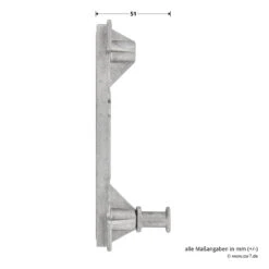 Hörmann Verschlussbolzen, Tore Mit Kassette Oder Ohne Sicke -Garagentor Serie 3038947 hoermann verschlussbolzen fuer tore ohne sicke oder mit kassette bemassung 2