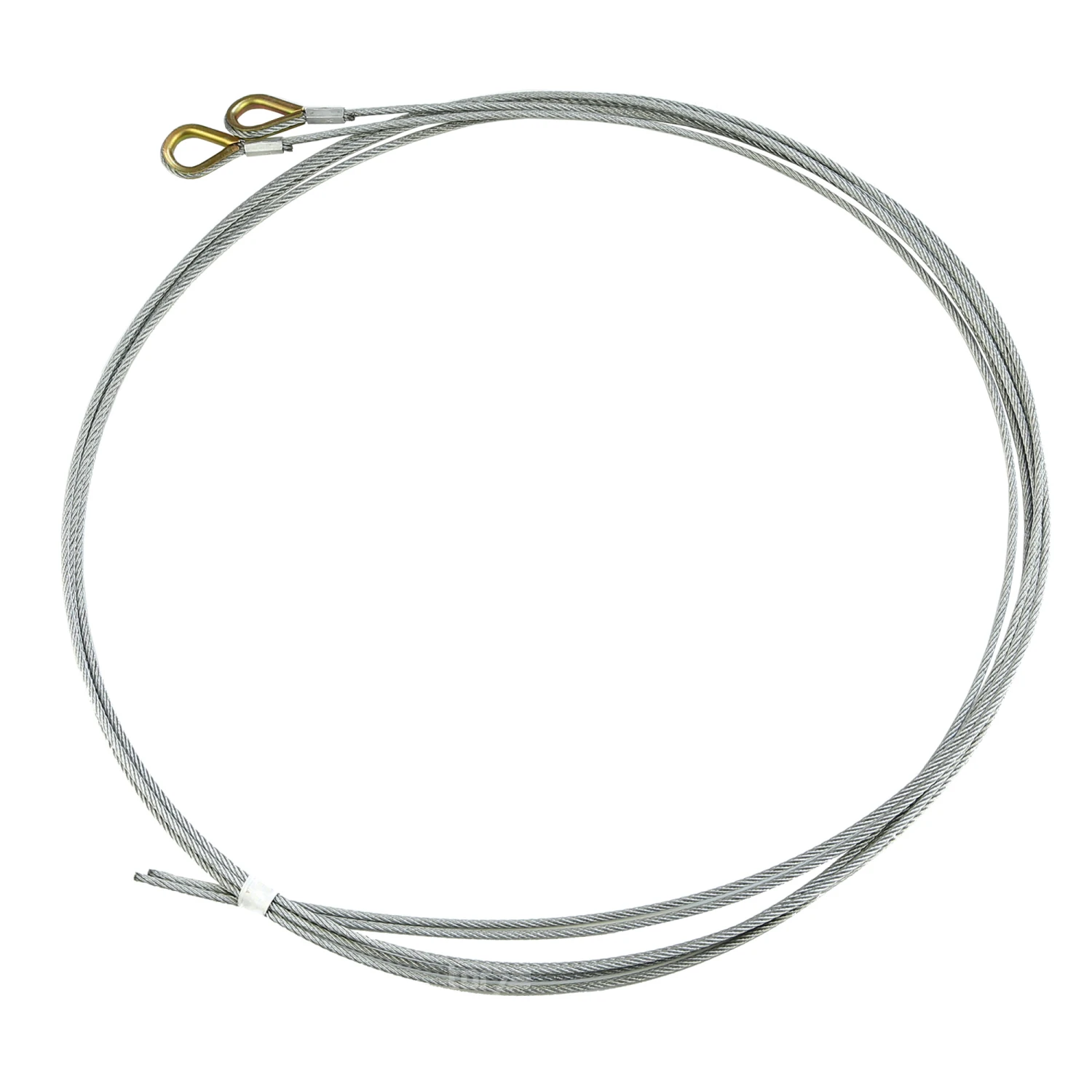 Hörmann Drahtseile 3 Mm Mit Kausche, Baureihe 40, Beschlag H 1 Hörmann Drahtseile 3 Mm Mit Kausche, Baureihe 40, Beschlag H