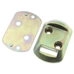 Hörmann Auflaufbock Als Bodenanschlag Für Drehtore -Garagentor Serie 436234 hoermann auflaufbock als bodenanschlag fuer drehtore unterlegplatte