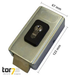 Hörmann Elektroschloss 24 V Als Pfeilerverriegelung Für Drehtore -Garagentor Serie 436248 hoermann elektroschloss pfeilerverriegelung vorderansicht