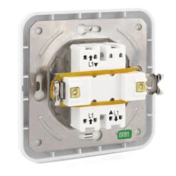 Hörmann Innentaster TUPS 2 Für Unterputzsender -Garagentor Serie 436266 hoermann taster tups 2 draufsicht