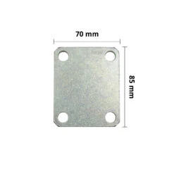 Hörmann Pfeiler-Konterplatte, Stahl Verzinkt, Ohne Gewindestangen -Garagentor Serie 436332 og hoermann pfeiler konterplatte ohne gewindestangen bemasst