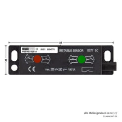 Hörmann Magnetschalter Bi-direktional -Garagentor Serie 436339 hoermann magnetschalter bi direktional schalter masse