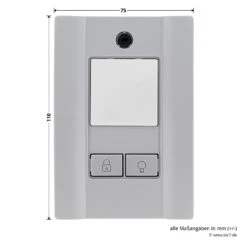 Hörmann Innentaster EcoStar PB 3 10 Hörmann Innentaster EcoStar PB 3 -Garagentor Serie 436452 hoerman innentaster ecostar pb 3 breite hoehe