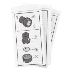 Hörmann Handsender EcoStar RSZ 1, 433 MHz RC Rolling Code, Schwarz -Garagentor Serie 436457 hoermann handsender ecostar rsz 1 433 mhz rc rolling code schwarz bedienungsanleitung