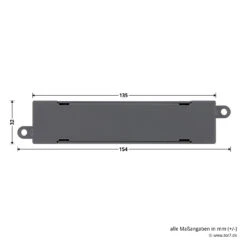 Hörmann 3-Kanal-Empfänger HE 3, BiSecur -Garagentor Serie 436721 hoermann 3 kanal empfaenger he 3 bisecur breite laenge