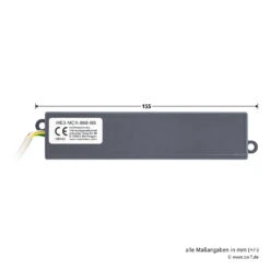 Hörmann 3-Kanal-Empfänger HE 3-MCX, BiSecur, Externe Antenne -Garagentor Serie 436722 hoermann 3 kanal empfanger he 3 mcx bisecur externe antenne gesamte laenge