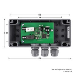 Hörmann 2-Kanal-Relais-Empfänger HET-E2, BiSecur, Bidirektional 19 Hörmann 2-Kanal-Relais-Empfänger HET-E2, BiSecur, Bidirektional -Garagentor Serie 436743 hoermann 2 kanal relais empfaenger het e 2 868 mhz bisecur bidirektional bemassung