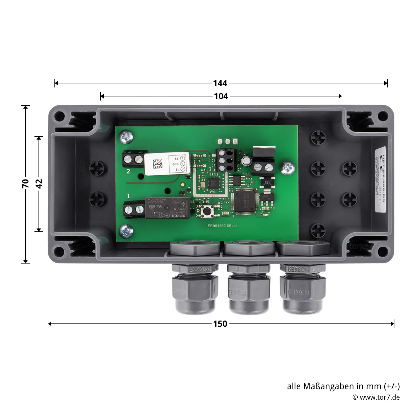 Hörmann 2-Kanal-Relais-Empfänger HET-E2, BiSecur, Bidirektional 10 Hörmann 2-Kanal-Relais-Empfänger HET-E2, BiSecur, Bidirektional – Bild 10