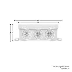 Hörmann Bluetooth Empfänger HET/S2-BLE -Garagentor Serie 436745 hoermann bluetooth empfsenger het s2 ble hoehe laenge