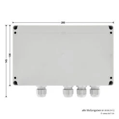 Hörmann 2-Kanal-Relais-Empfänger HER 2, 40 MHz 16 Hörmann 2-Kanal-Relais-Empfänger HER 2, 40 MHz -Garagentor Serie 437070 hoermann 2 kanal relais empfaenger her 2 40 mhz bemassung auswerteinheit