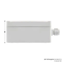 Hörmann 2-Kanal-Relais-Empfänger HER 2, 40 MHz 17 Hörmann 2-Kanal-Relais-Empfänger HER 2, 40 MHz -Garagentor Serie 437070 hoermann 2 kanal relais empfaenger her 2 40 mhz bemassung auswerteinheit seite