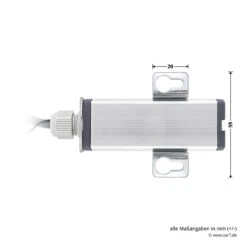 Hörmann 2-Kanal-Relais-Empfänger HER 2, 40 MHz 18 Hörmann 2-Kanal-Relais-Empfänger HER 2, 40 MHz -Garagentor Serie 437070 hoermann 2 kanal relais empfaenger her 2 40 mhz bemassung empfaenger seite