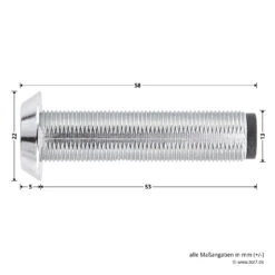 Hörmann Notentriegelung NET 4-2, 2er-Set, Gleichschließend -Garagentor Serie 437198 hoermann notentriegelung net 4 2 2er set gleichschliessend masse