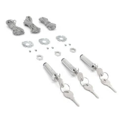 Hörmann Notentriegelung NET 4-3, 3er Set, Gleichschließend