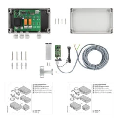 Hörmann 2-Kanal-Relais-Empfänger HER 2, 26,975 MHz -Garagentor Serie 437265 hoermann 2 kanal relais empfaenger her 2 26975 mhz lieferumfang