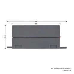 Hörmann 1-Kanal-Empfänger HE 1, 433 MHz 10 Hörmann 1-Kanal-Empfänger HE 1, 433 MHz -Garagentor Serie 437381 hoermann 1 kanal empfaenger he 1 433 mhz masse 2
