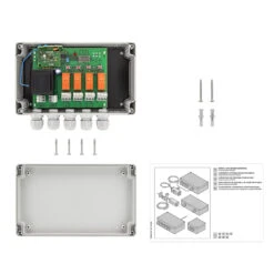 Hörmann 4-Kanal-Relais-Empfänger HER 4, 868 MHz -Garagentor Serie 437410 hoermann 4 kanal relais empfaenger her 4 868 mhz lieferumfang
