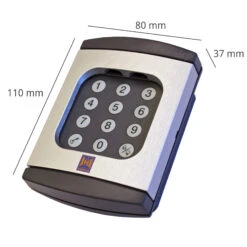 Hörmann Funk-Codetaster FCT 10b, 868 MHz 7 Hörmann Funk-Codetaster FCT 10b, 868 MHz -Garagentor Serie 437492 hoermann fct 10b 868 mhz masse