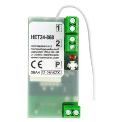 Hörmann 2-Kanal-Relais-Empfänger HET 24, 868 MHz 15 Hörmann 2-Kanal-Relais-Empfänger HET 24, 868 MHz -Garagentor Serie 437517 hoermann 2 kanal relais empfaenger het24 868 mhz oben