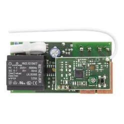 Hörmann 2-Kanal-Relais-Empfänger HES 2, 868 MHz, Funktion Ein Und Aus -Garagentor Serie 437539 hoermann 2 kanal relais empfaenger hes 2 868 mhz funktion ein und aus platine unterseite