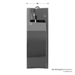 Hörmann Antriebsscheibenhalter Mit Antriebsscheibe Für FS10 -Garagentor Serie 437747 hoermann antriebsscheibenhalter mit antriebsscheibe fuer fs10 seitenmasse schlitten