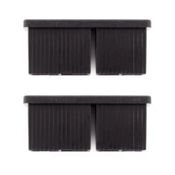 Hörmann Glastür Gleitschiene 554 Mm PortaMatic, Silber -Garagentor Serie 437899 hoermann glastuer gleitschiene 554 mm portamatic doortronic silber abdeckkappen