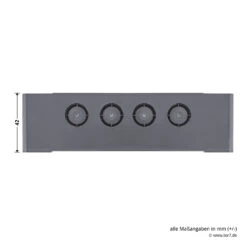 Hörmann Leer-Gehäuse-Unterteil IP 54 -Garagentor Serie 438266 hoermann leer gehaeuse unterteil ip 54 hoehe