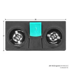 Hörmann Mikrotaster MKT 1 Für Schlüsseltaster STAP STUP ESA ESU -Garagentor Serie 438422 hoermann mikrotaster mkt 1 fuer schluesseltaster stap stup esa esu breite tiefe