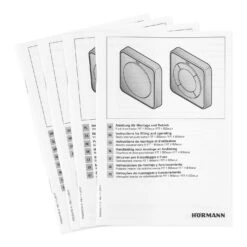 Hörmann Funk-Innentaster FIT 1, BiSecur -Garagentor Serie 439740 hoermann funk innentaster fit 1 bisecur beschreibung