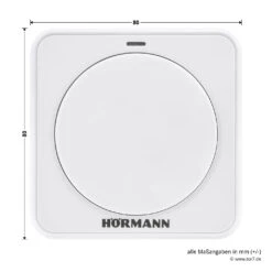 Hörmann Funk-Innentaster FIT 1, BiSecur -Garagentor Serie 439740 hoermann funk innentaster fit 1 bisecur draufsicht