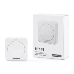 Hörmann Funk-Innentaster FIT 1, BiSecur -Garagentor Serie 439740 hoermann funk innentaster fit 1 bisecur taster und verpackung