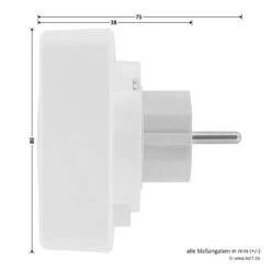 Hörmann Funk-Empfänger-Steckdose FES 1-1, BiSecur -Garagentor Serie 439746 hoermann funk empfaenger steckdose fes 1 1 bisecur masse