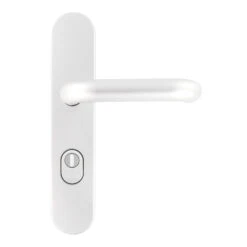 Hörmann FS Panikgarnitur D110 Langschild PZ ES2, Alu -Garagentor Serie 449891 hoermann fs panikgarnitur d110 pz es2 langschild alu f1 griff draufsicht