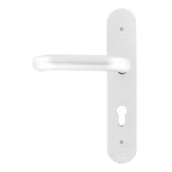 Hörmann FS Panikgarnitur D110 Langschild PZ ES2, Alu -Garagentor Serie 449891 hoermann fs panikgarnitur d110 pz es2 langschild alu f1 griff links