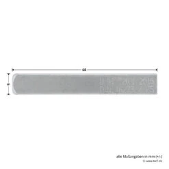 Hörmann FS Panikgarnitur D110 Langschild PZ ES2, Alu -Garagentor Serie 449891 hoermann fs panikgarnitur d110 pz es2 langschild alu f1 stift masse