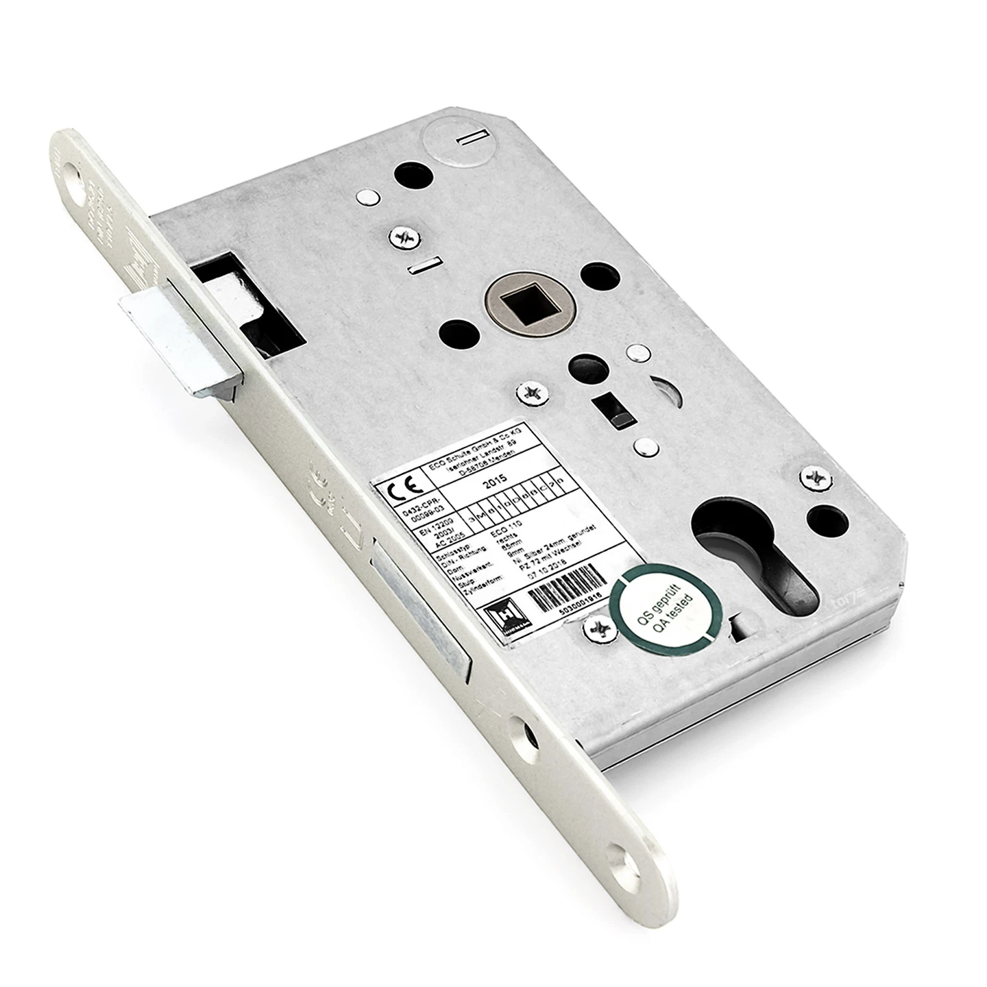 Hörmann Einsteckschloss Mit Wechsel PZ Rechts, Dornmaß 65 Mm 2 Hörmann Einsteckschloss Mit Wechsel PZ Rechts, Dornmaß 65 Mm – Bild 2