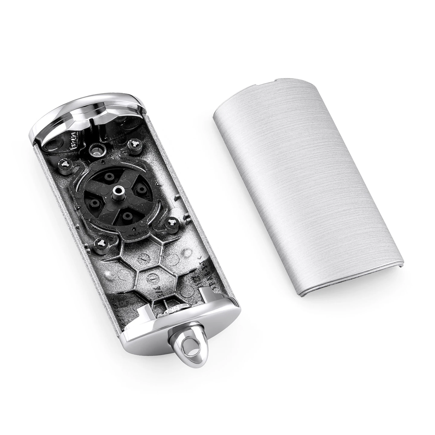 Hörmann Ersatz-Gehäuse Handsender HSE 4, Silber 2 Hörmann Ersatz-Gehäuse Handsender HSE 4, Silber – Bild 2