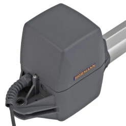 Hörmann RotaMatic Akku Solar Drehtorantrieb -Garagentor Serie 4510992 hoermann rotamatic akku solar 1 fluegelig drehtorantrieb antriebskopf rueckseite