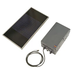 Hörmann RotaMatic Akku Solar Drehtorantrieb -Garagentor Serie 4510992 hoermann rotamatic akku solar 1 fluegelig drehtorantrieb steuerung solarpanel