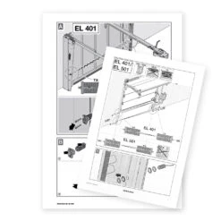 Hörmann Lichtschranke EL 501 -Garagentor Serie 4511380 hoermann lichtschranke el 501 lieferumfang anleitung