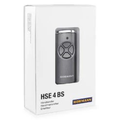 Hörmann Handsender HSE 4, BiSecur, Frozen Grey -Garagentor Serie 4511569 hoermann handsender hse 4 bisecur frozen grey verpackung