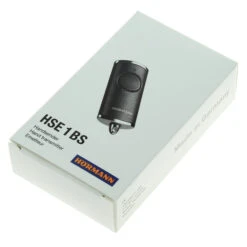 Hörmann Handsender HSE 1, BiSecur, Struktur Schwarz -Garagentor Serie 4511728 hoermann handsender hse 1 bisecur struktur schwarz verpackung