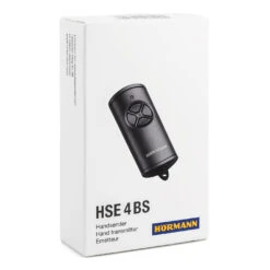 Hörmann Handsender HSE 4, BiSecur, Struktur Komplett Schwarz -Garagentor Serie 4511736 hoermann handsender hse 4 bisecur struktur komplett schwarz verpackung