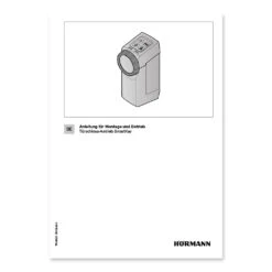 Hörmann Funk-Türschlossantrieb SmartKey -Garagentor Serie 4511791 hoermann funk tuerschlossantrieb smartkey silber anleitung
