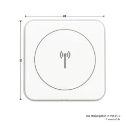 Hörmann Bluetooth-Antenne BTA 800 16 Hörmann Bluetooth-Antenne BTA 800 -Garagentor Serie 4511829 hoermann bluetooth antenne bta 800 masse draufsicht